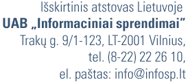 Informaciniai sprendimai